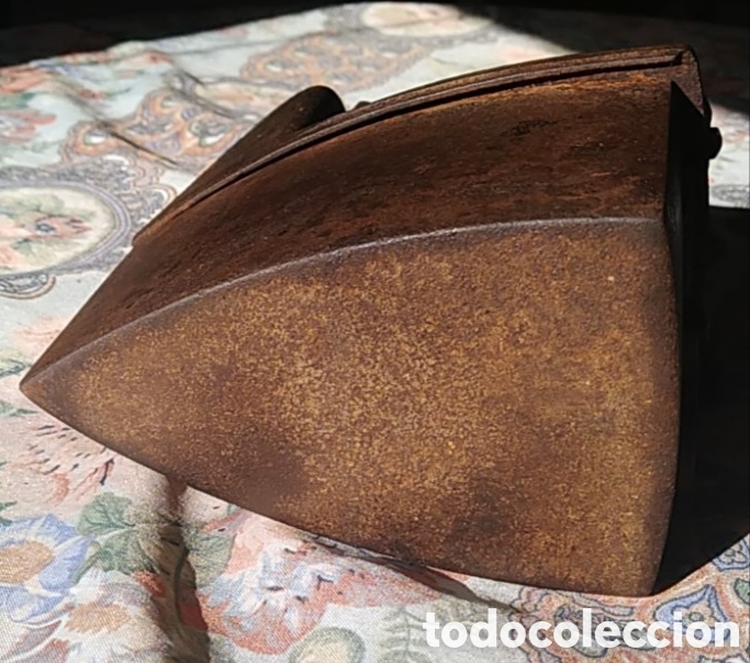 Antig&uuml;edades: PLANCHA ANTIGUA DE CARBON - Foto 12