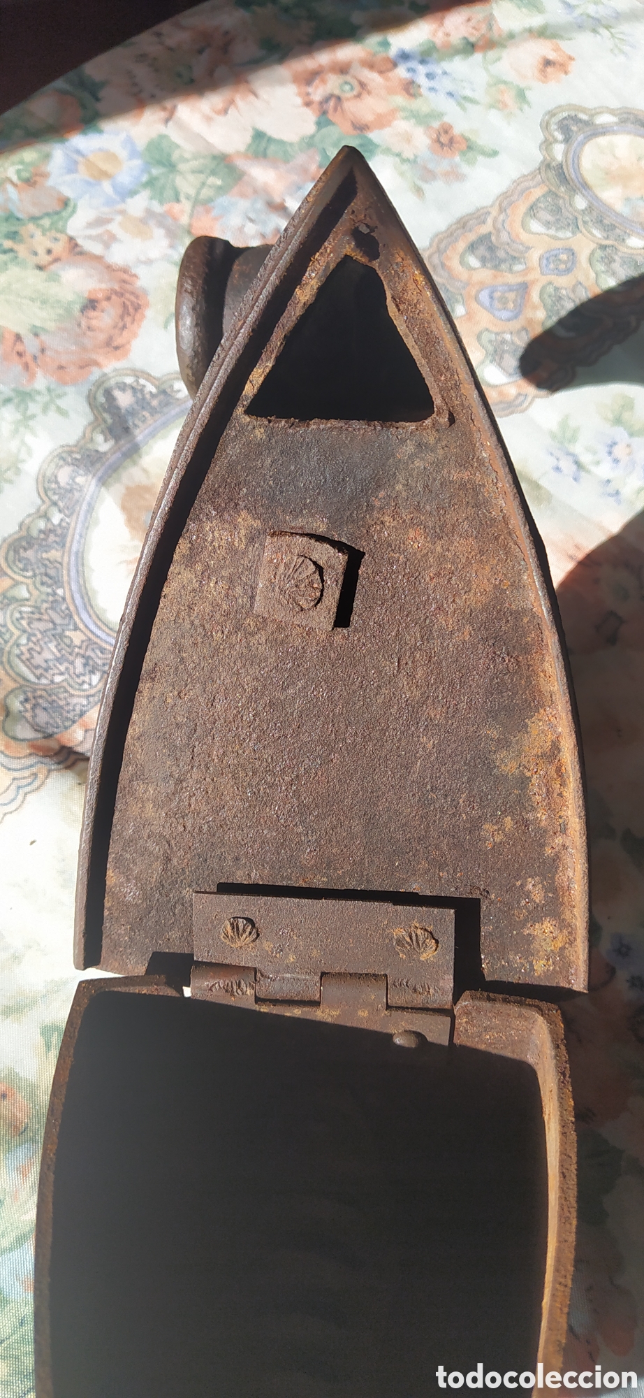 Antig&uuml;edades: PLANCHA ANTIGUA DE CARBON - Foto 16