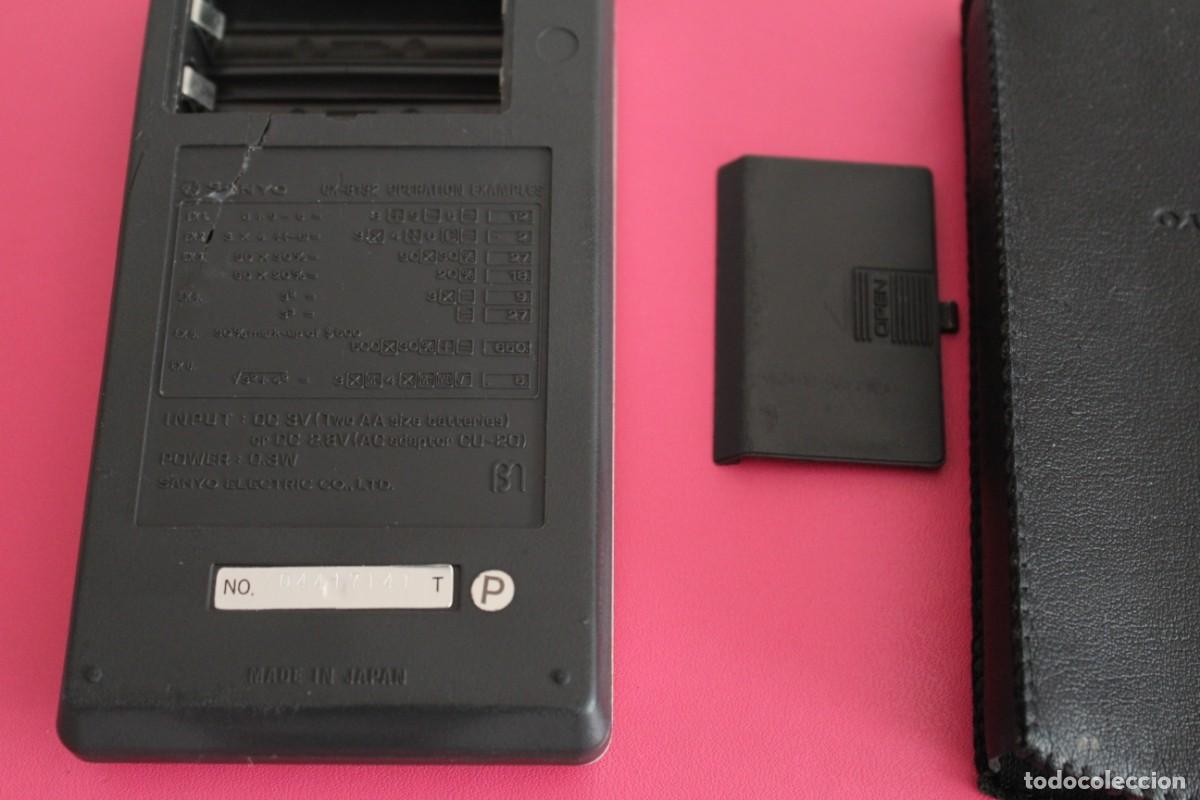 Antig&uuml;edades: CALCULADORA SANYO CX - 8132 - FUNCIONA - PRESENTA DEFECTO - Foto 5