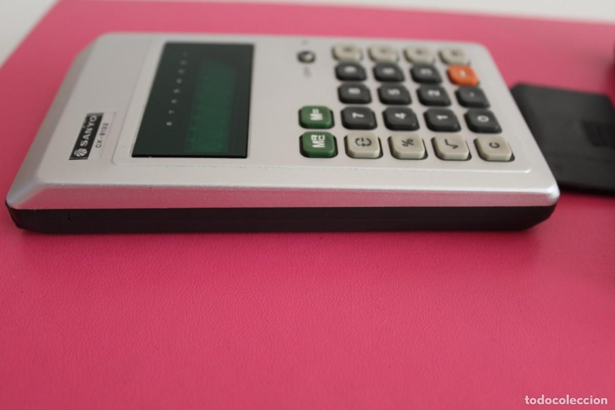 Antig&uuml;edades: CALCULADORA SANYO CX - 8132 - FUNCIONA - PRESENTA DEFECTO - Foto 8