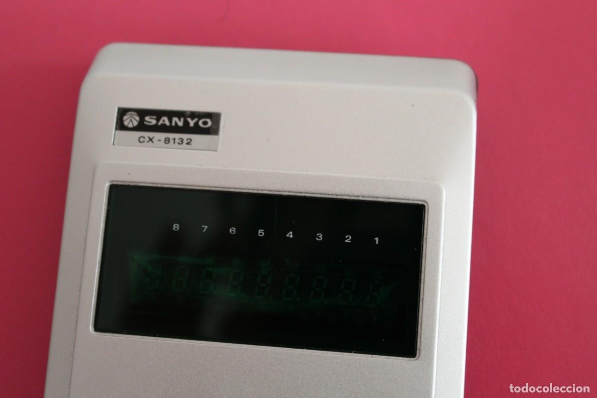 Antig&uuml;edades: CALCULADORA SANYO CX - 8132 - FUNCIONA - PRESENTA DEFECTO - Foto 10