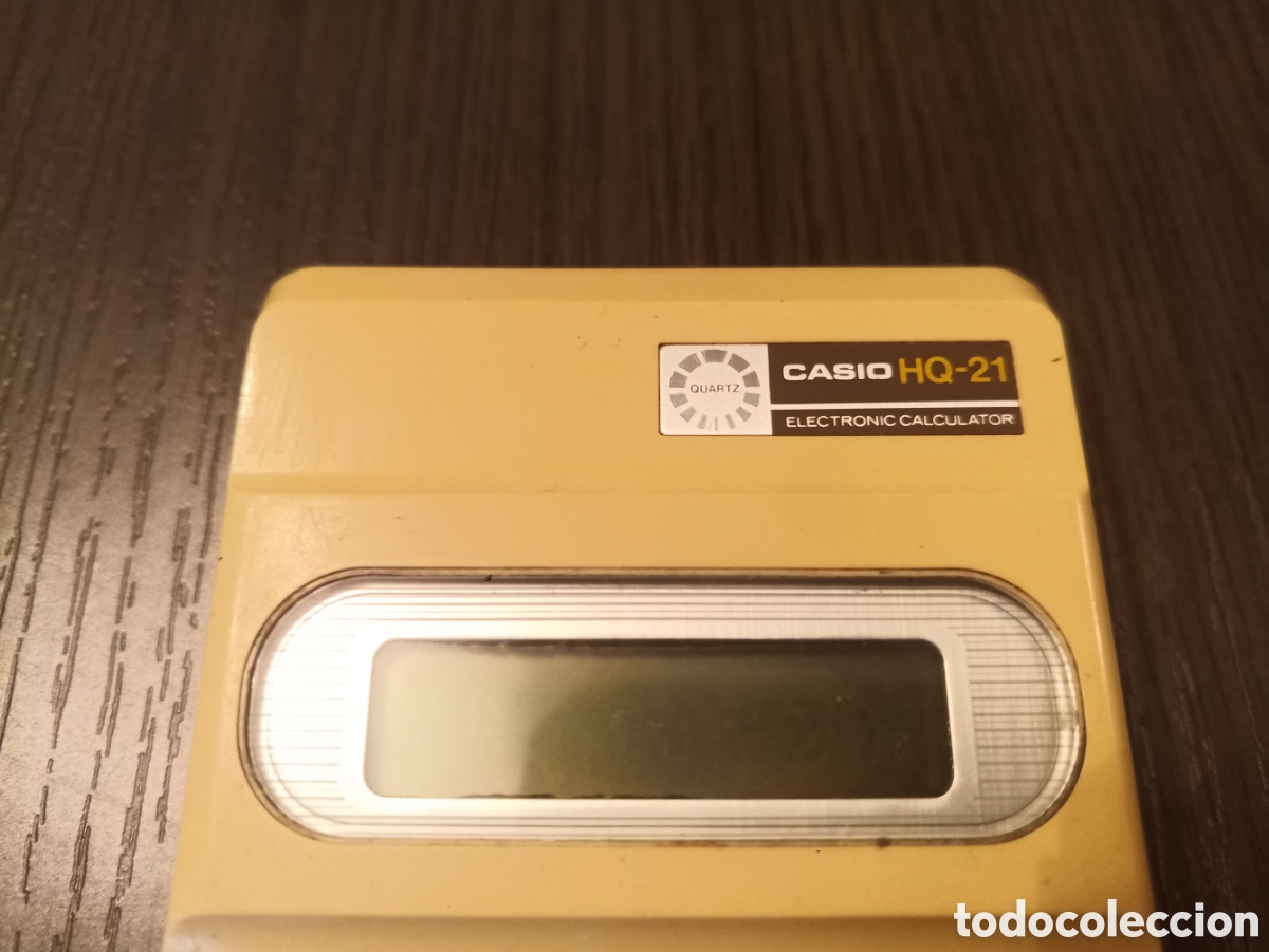 Antig&uuml;edades: Antigua Calculadora CASIO HQ21 - Foto 2
