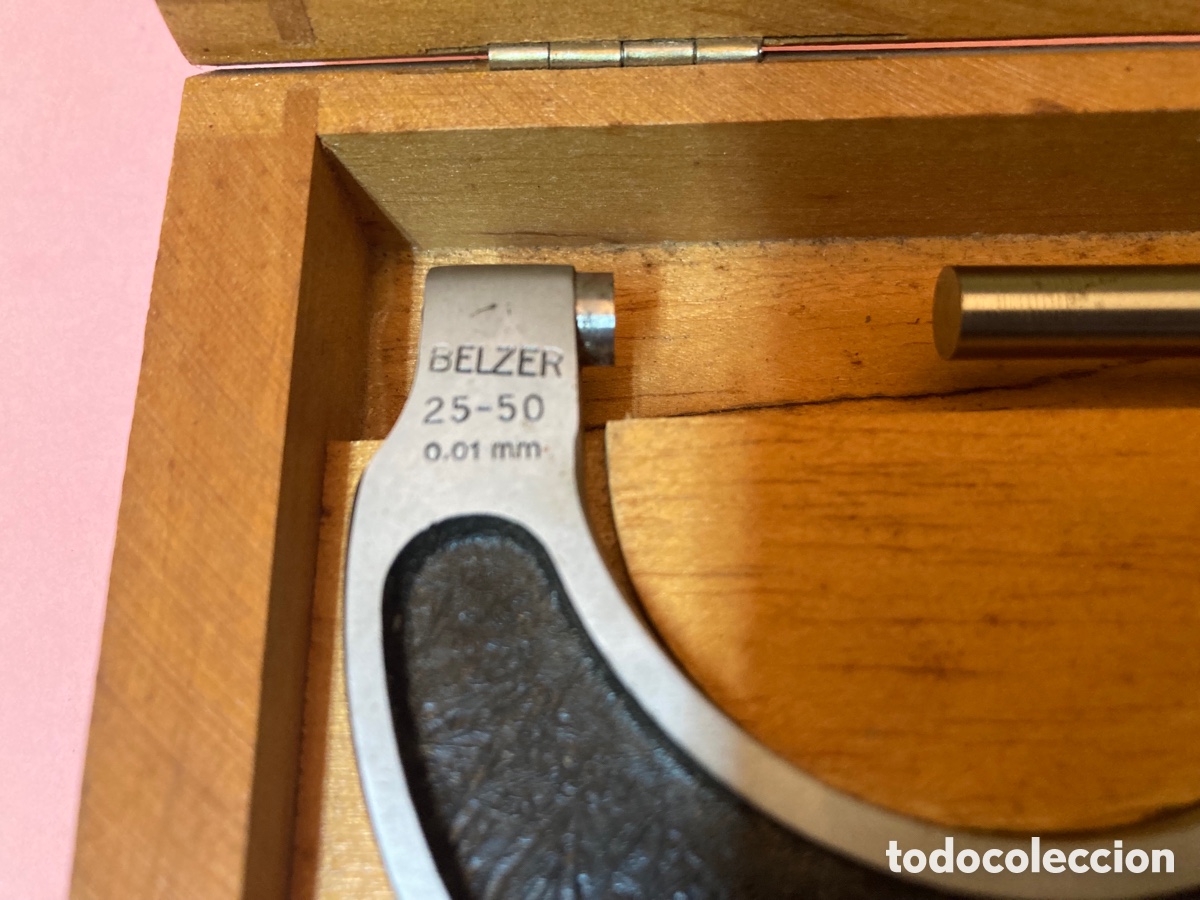 Antig&uuml;edades: Micrometro Aleman BELZER - Foto 2