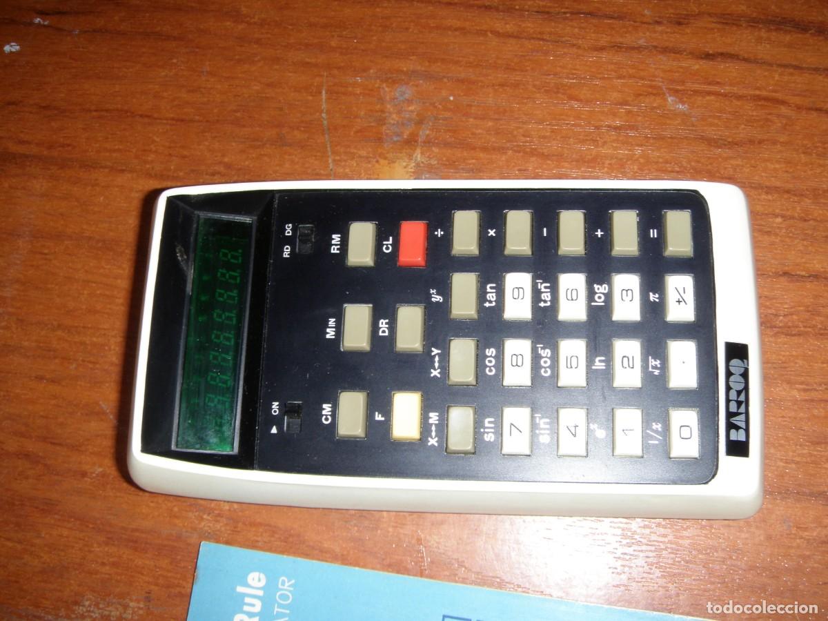Antig&uuml;edades: CALCULADORA BARROQ MODELO 1445 FUNCIONANDO CON FUNDA E INSTRUCCIONES - Foto 2