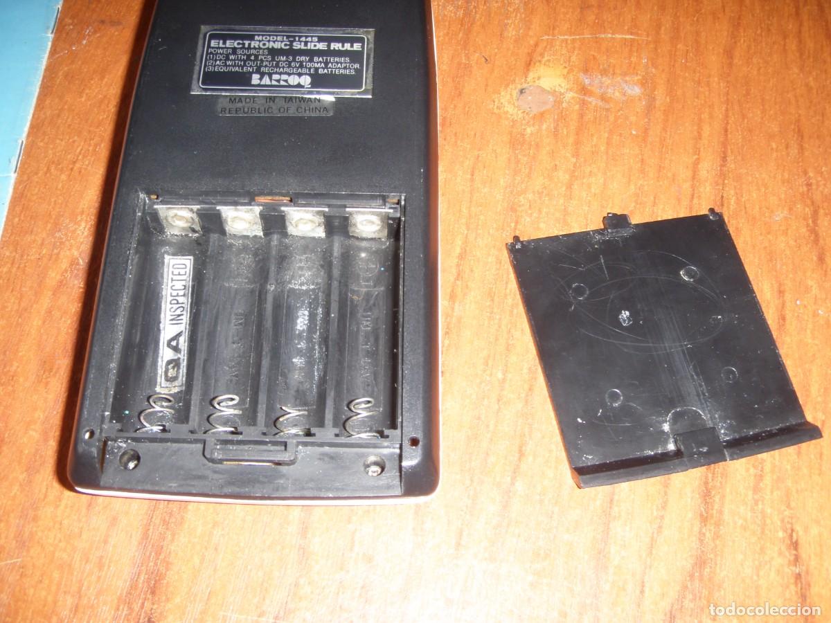 Antig&uuml;edades: CALCULADORA BARROQ MODELO 1445 FUNCIONANDO CON FUNDA E INSTRUCCIONES - Foto 7