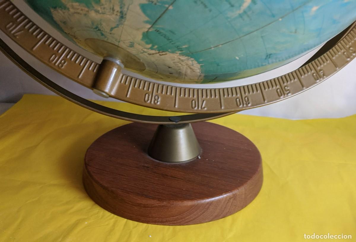 Antig&uuml;edades: Globo terr&aacute;queo SCAN GLOBE A/S Dinamarca 1978, en Ingl&eacute;s - Foto 3