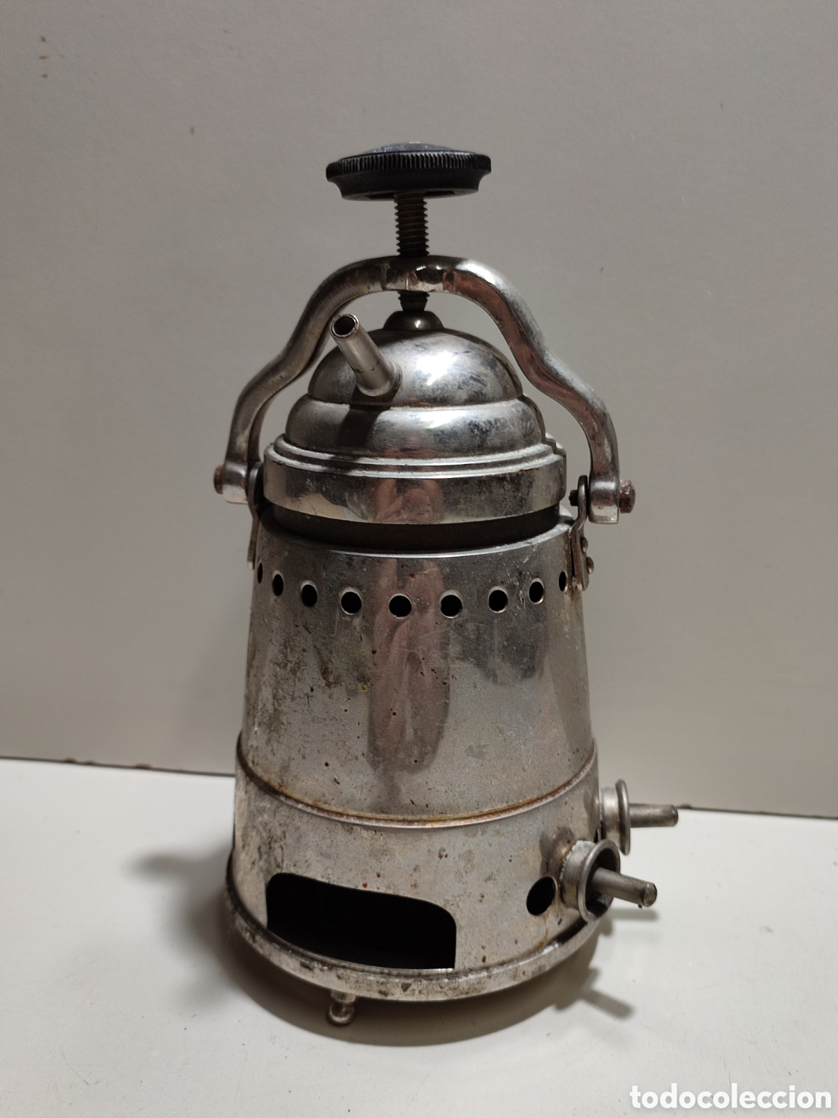 Antig&uuml;edades: Antigua cafetera el&eacute;ctrica Crespo. - Foto 2