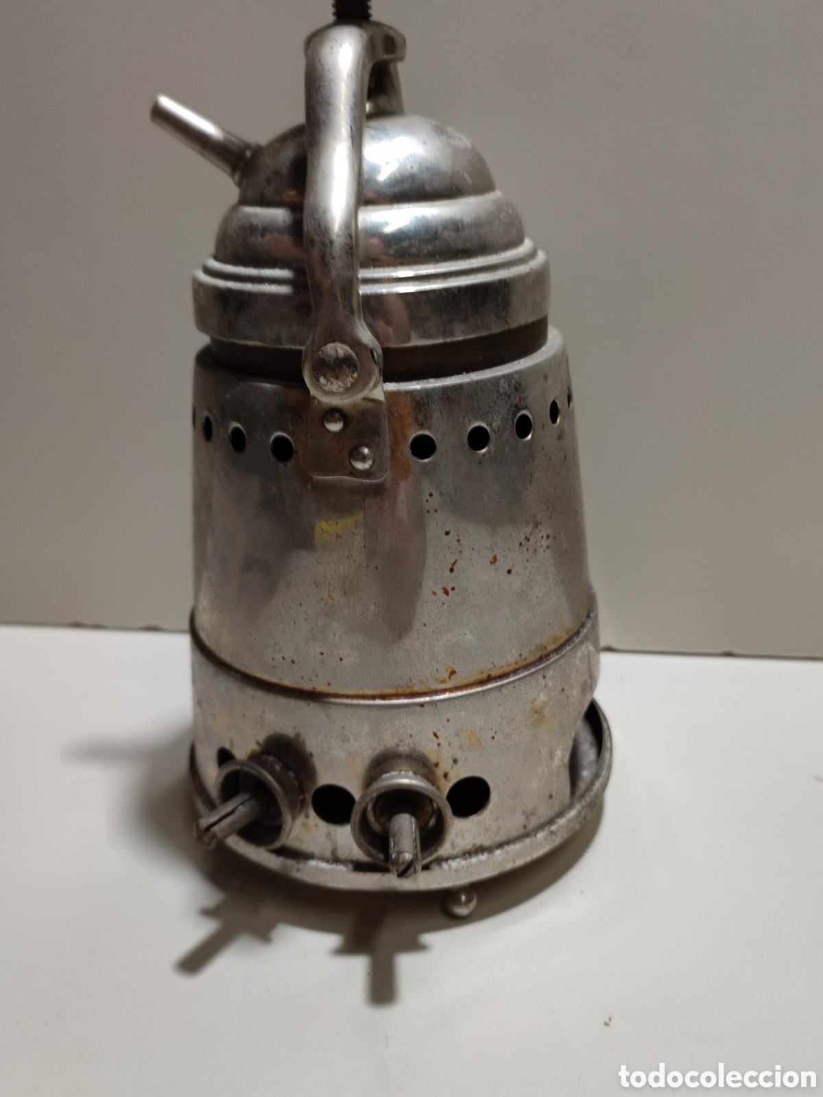 Antig&uuml;edades: Antigua cafetera el&eacute;ctrica Crespo. - Foto 3