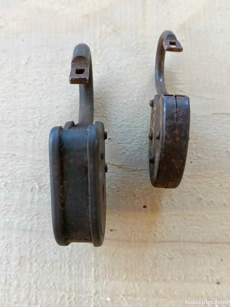 Antig&uuml;edades: Antiguos candados en lote de dos - Foto 4