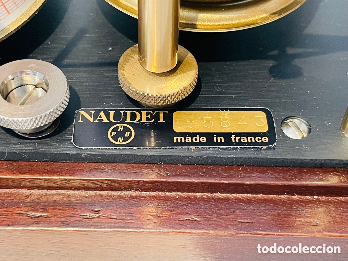 Antig&uuml;edades: Naudet Bar&oacute;grafo Vintage - Foto 10