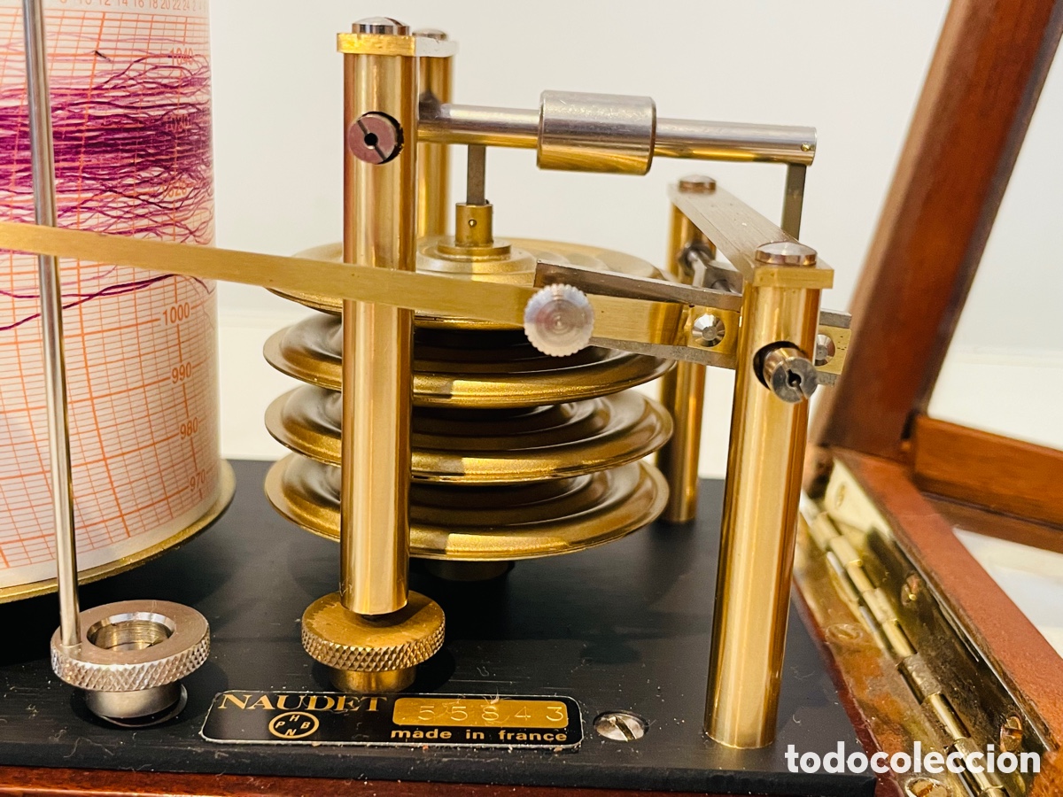 Antig&uuml;edades: Naudet Bar&oacute;grafo Vintage - Foto 11