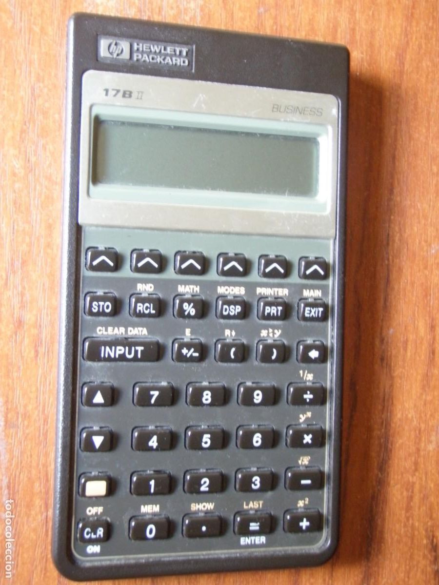Antig&uuml;edades: CALCULADORA HEWLETT PACKARD HP 17B II NO FUNCIONA - Foto 1