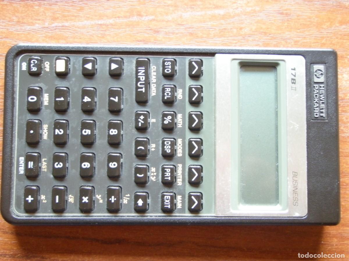 Antig&uuml;edades: CALCULADORA HEWLETT PACKARD HP 17B II NO FUNCIONA - Foto 3