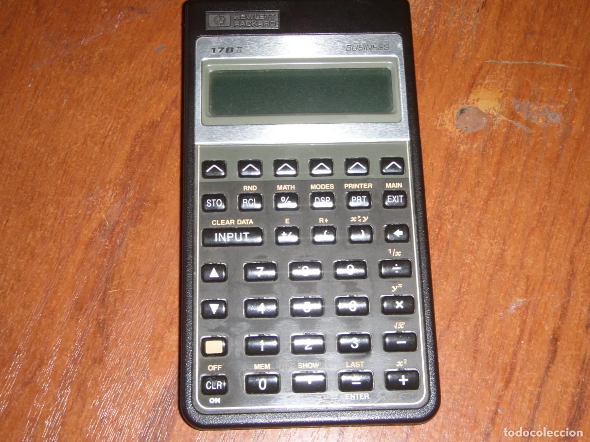 Antig&uuml;edades: CALCULADORA HEWLETT PACKARD HP 17B II NO FUNCIONA - Foto 6