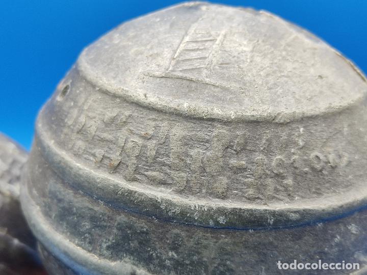 Antig&uuml;edades: BOYAS DE PESCA EN ALUMINIO MADE IN SPAIN - Foto 7