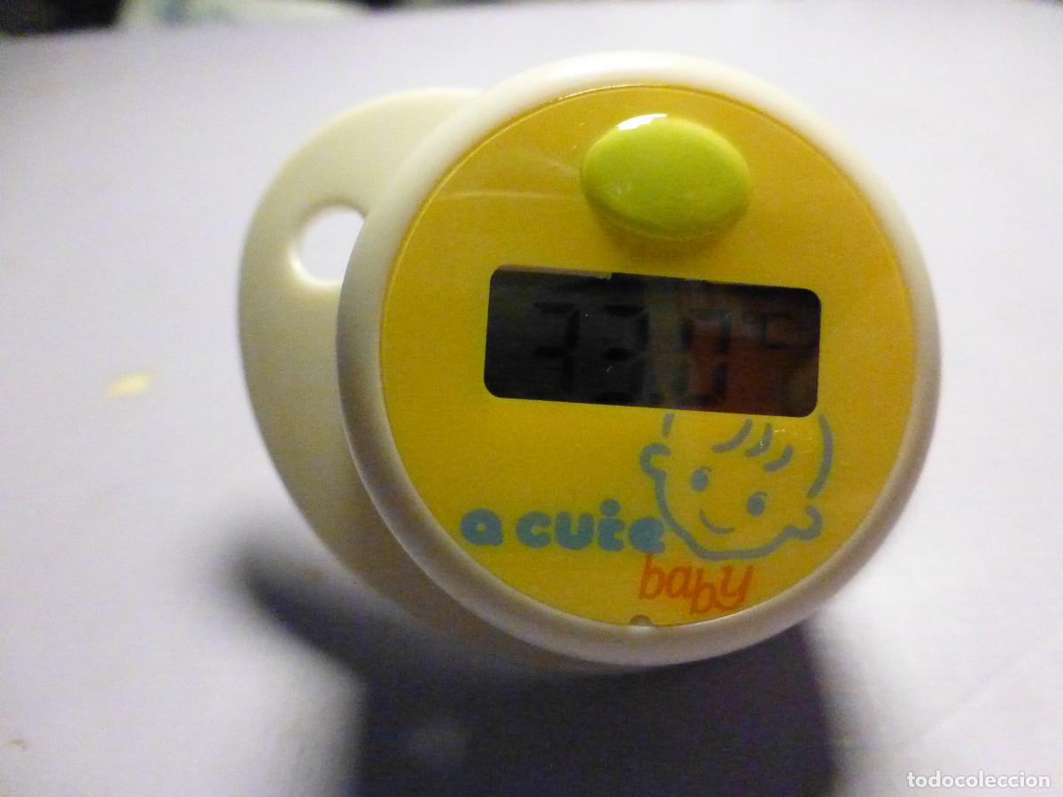 Antig&uuml;edades: Term&oacute;metro Beb&eacute; de chupete - Pacifier Therm&oacute;meter - Digital - Resistente al Agua - Precintado - Foto 5