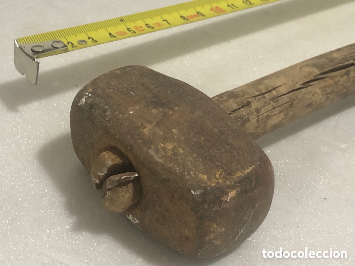 Antig&uuml;edades: MARTILLO DE CARPINTER&Iacute;A - Foto 2