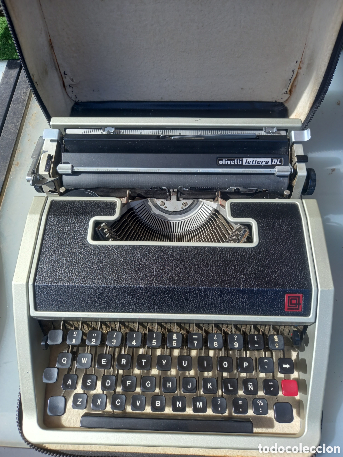 Antig&uuml;edades: OLIVETTI LETTERA DL CON MALETA - Foto 1