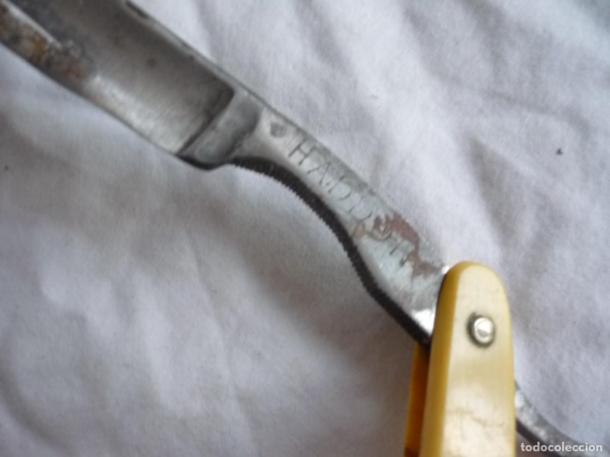 Antig&uuml;edades: Navaja de afeitar marca Haddon - Foto 5