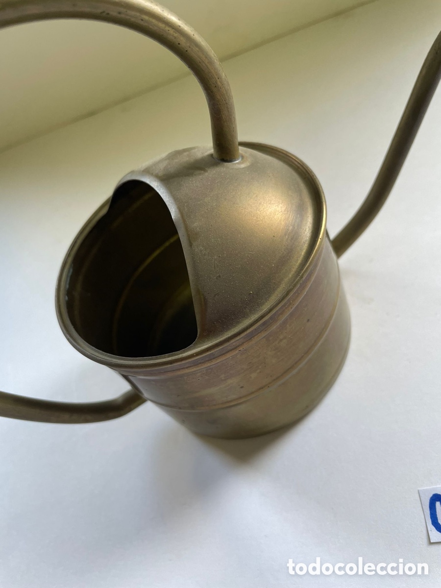 Antig&uuml;edades: Aceitera Lat&oacute;n Metal - Foto 2