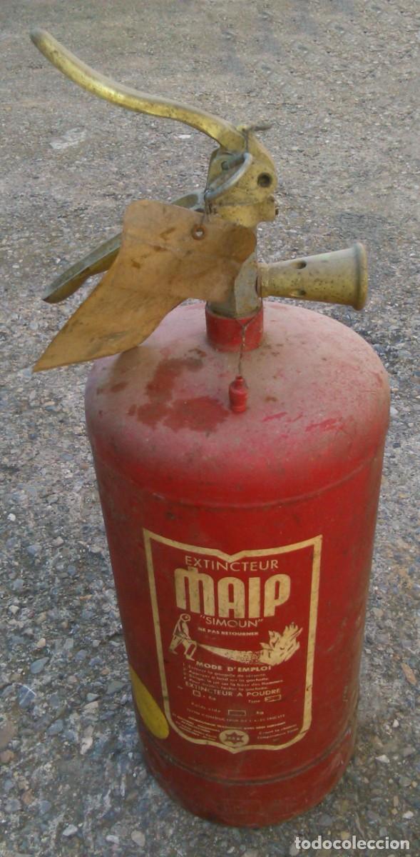Antig&uuml;edades: Extintor de polvo Maip Simoun - Foto 1