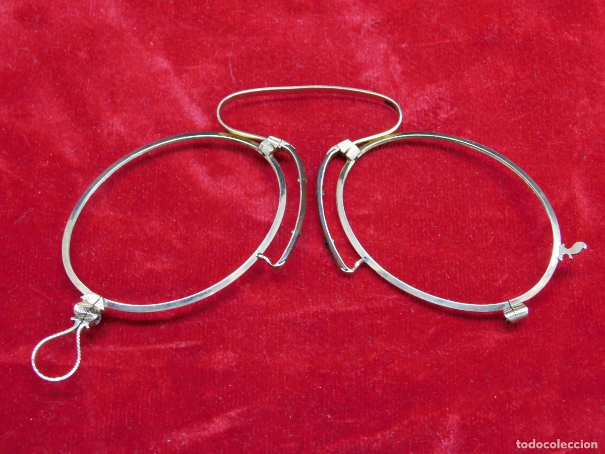 Antig&uuml;edades: GAFAS ALAMBRE CHAPADAS EN ORO - Foto 4