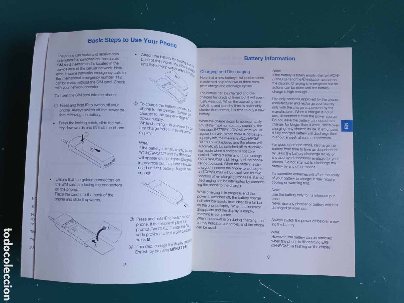 Tel&eacute;fonos: Manual de instrucciones NOKIA 1610 A&ntilde;o 1996 - Foto 5