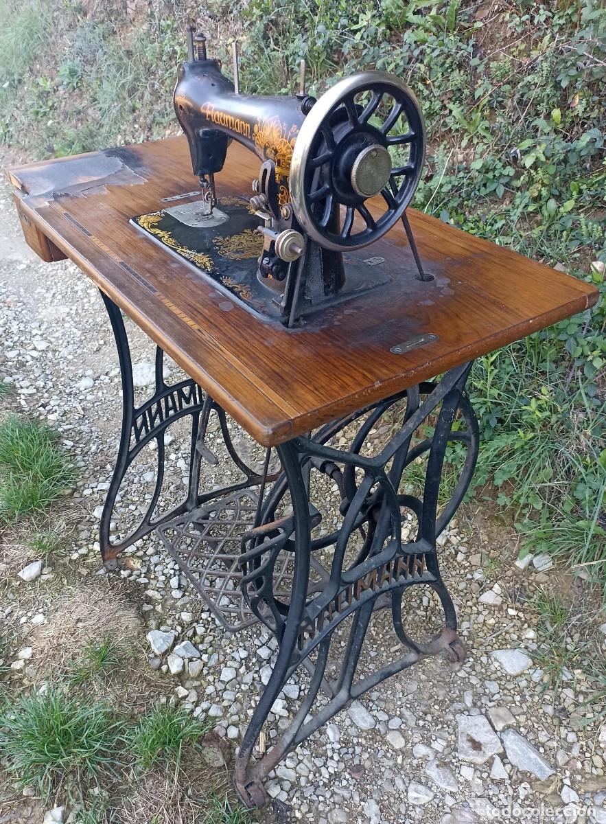 Antig&uuml;edades: M&aacute;quina de coser Naumann - Foto 5