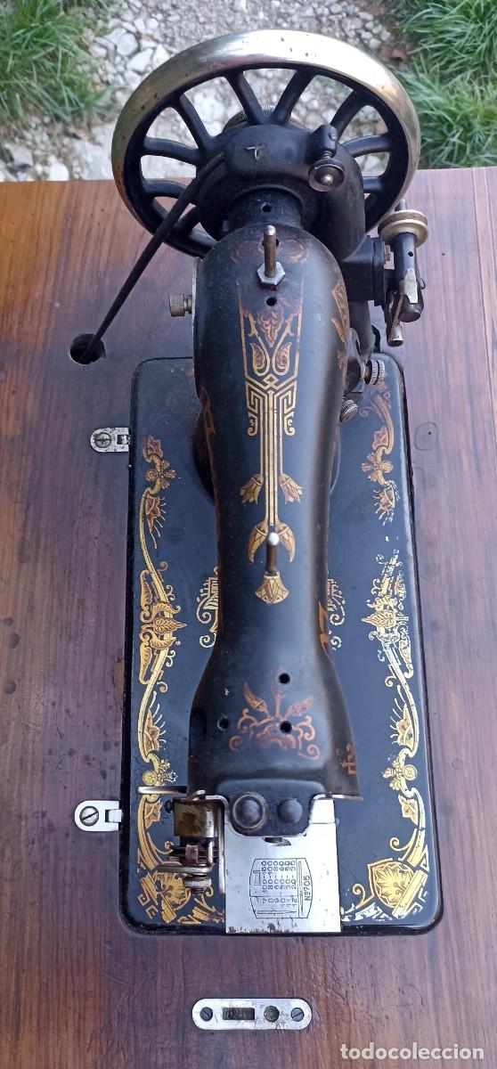 Antig&uuml;edades: M&aacute;quina de coser Naumann - Foto 8