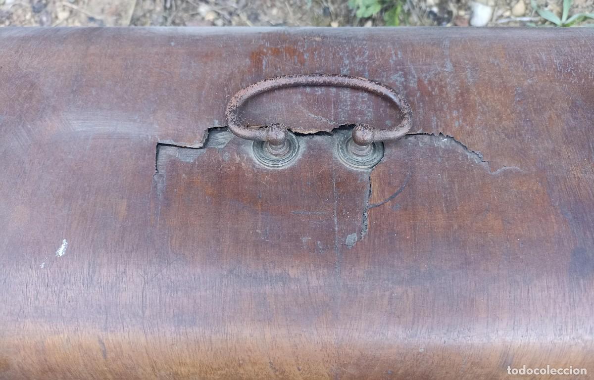 Antig&uuml;edades: Tapa m&aacute;quina de coser Naumann - Foto 2