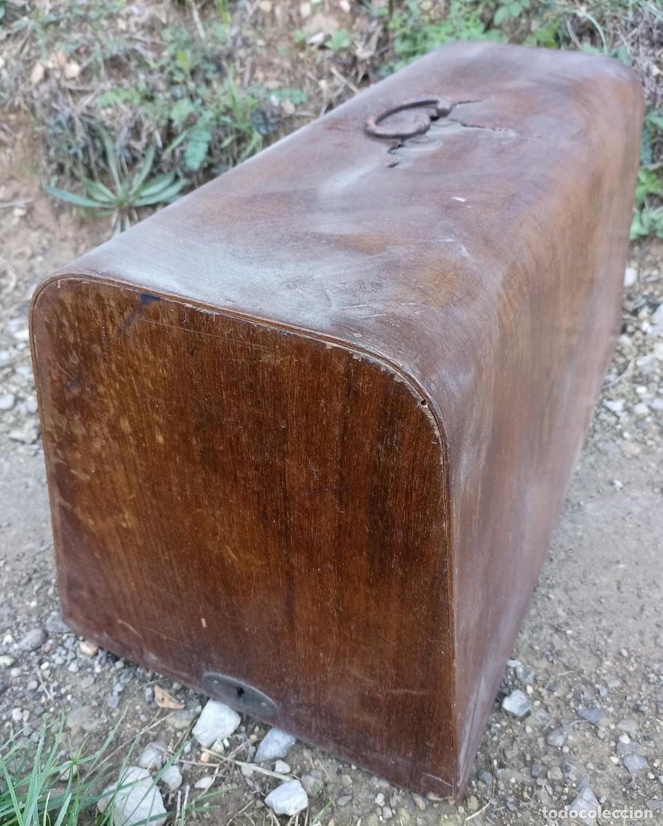 Antig&uuml;edades: Tapa m&aacute;quina de coser Naumann - Foto 3