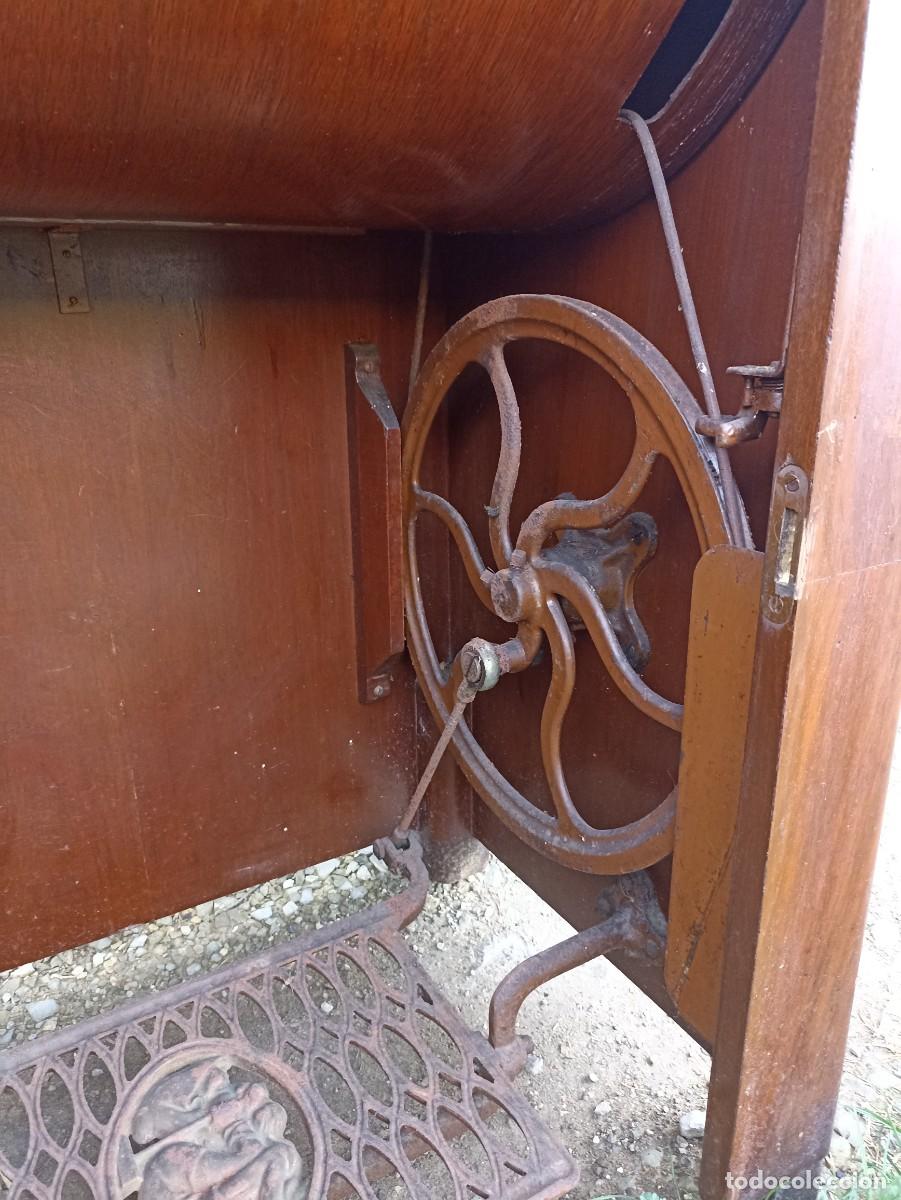 Antig&uuml;edades: M&aacute;quina de coser Wertheim - Foto 5