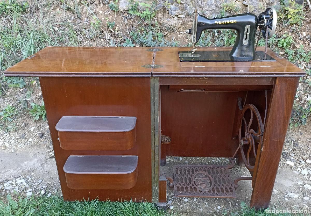 Antig&uuml;edades: M&aacute;quina de coser Wertheim - Foto 6
