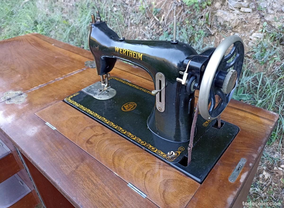 Antig&uuml;edades: M&aacute;quina de coser Wertheim - Foto 7