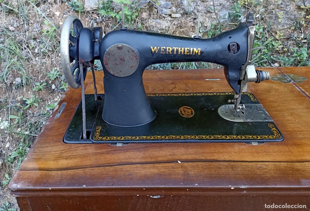 Antig&uuml;edades: M&aacute;quina de coser Wertheim - Foto 9