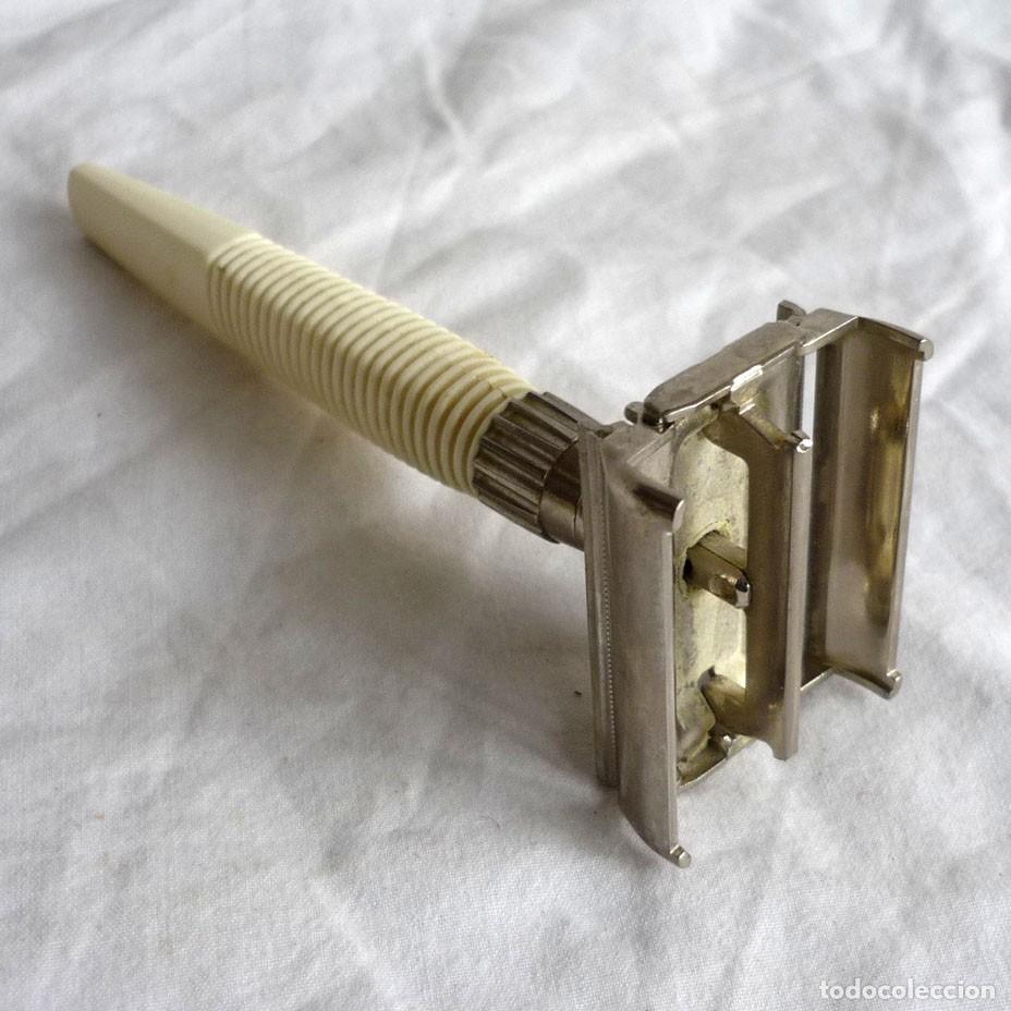 Antig&uuml;edades: Maquinilla de afeitar Gillette Slin-Twist - Foto 1