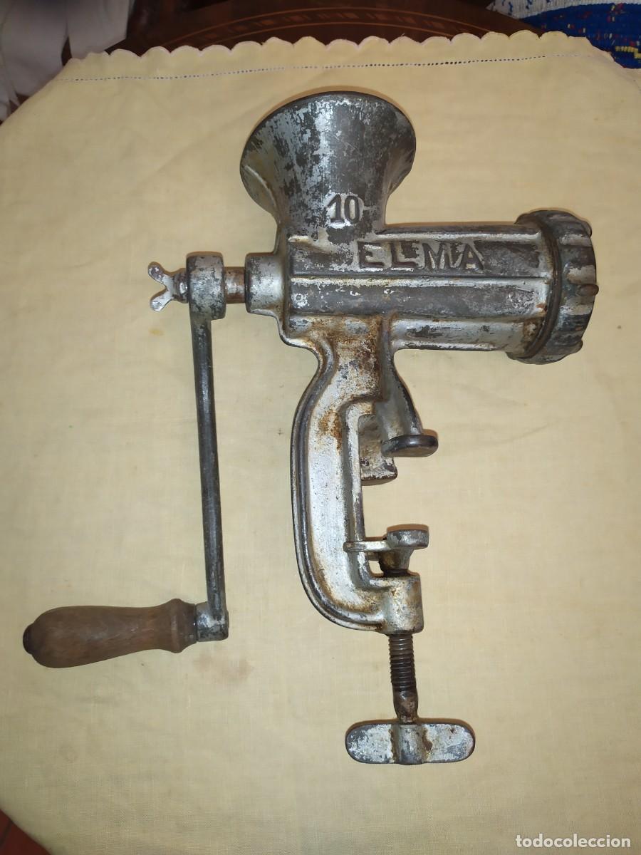 Antig&uuml;edades: CAPOLADORA DE HIERRO ELMA N&ordm; 10 - Foto 1