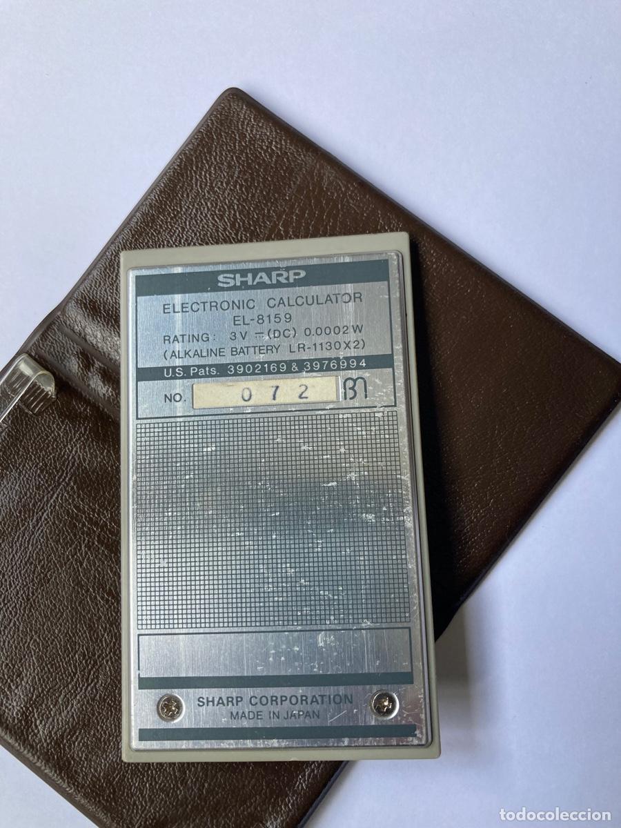 Antig&uuml;edades: SHARP ELSI MATE EL-8159 DE BOLSILLO, HECHO EN JAPON. - Foto 2