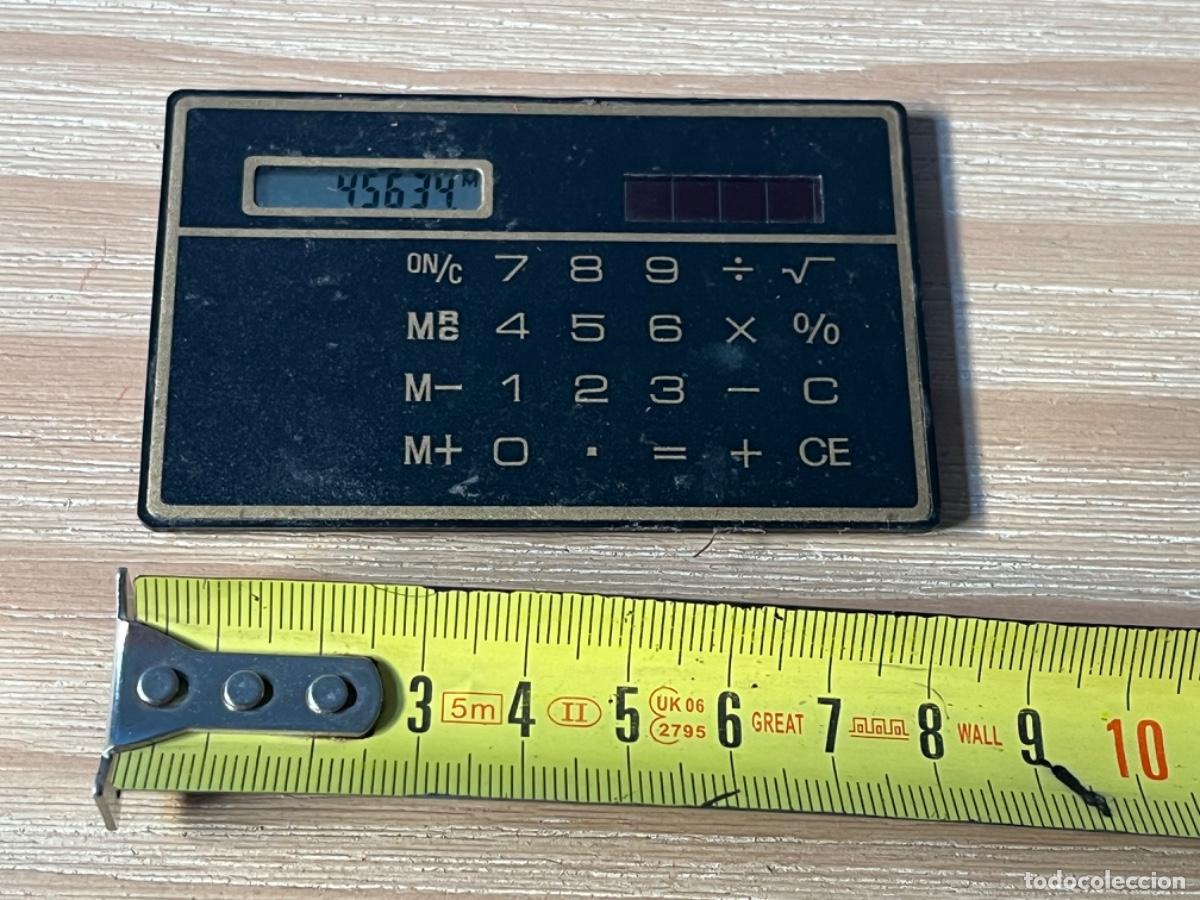 Antig&uuml;edades: Ik53. CALCULADORA ANTIGUA SOLAR - Foto 2