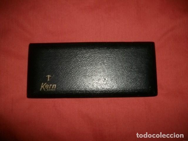 Antig&uuml;edades: ESTUCHE DE COMP&Aacute;S COMPASES KERN (8 ELEMENTOS) - Foto 3