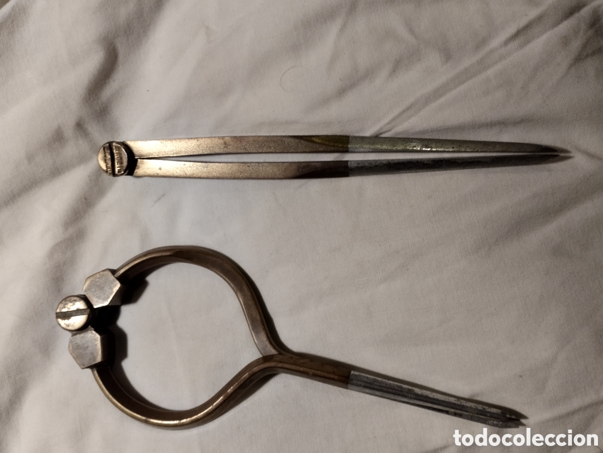 Antig&uuml;edades: Compases Ingleses antiguos marinos - Foto 1