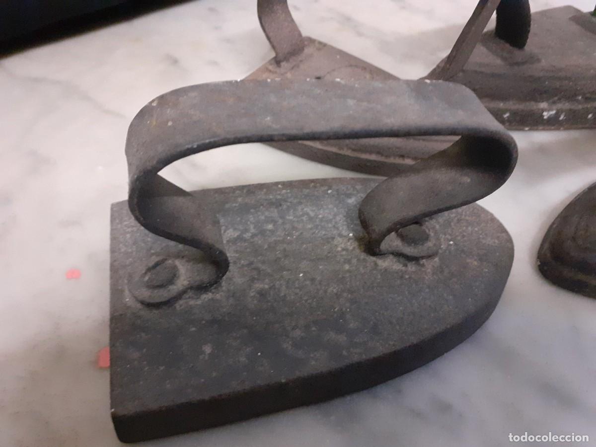 Antig&uuml;edades: Plancha antigua lote de 4 - Foto 2