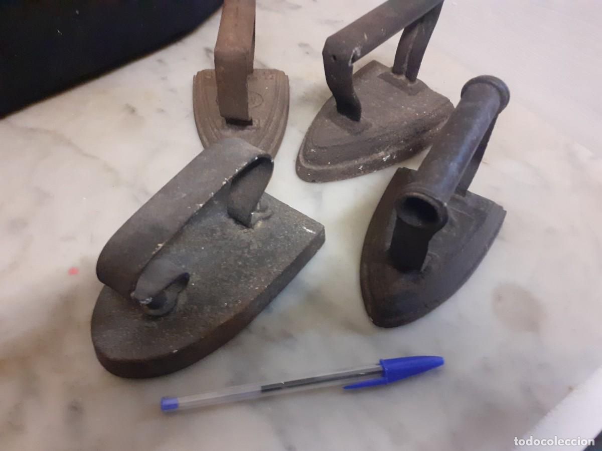 Antig&uuml;edades: Plancha antigua lote de 4 - Foto 7
