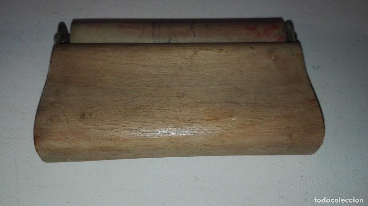 Antig&uuml;edades: RODILLO MADERA - Foto 5