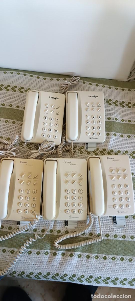 Tel&eacute;fonos: Lote tel&eacute;fonos modelo FORMA telef&oacute;nica - Foto 1