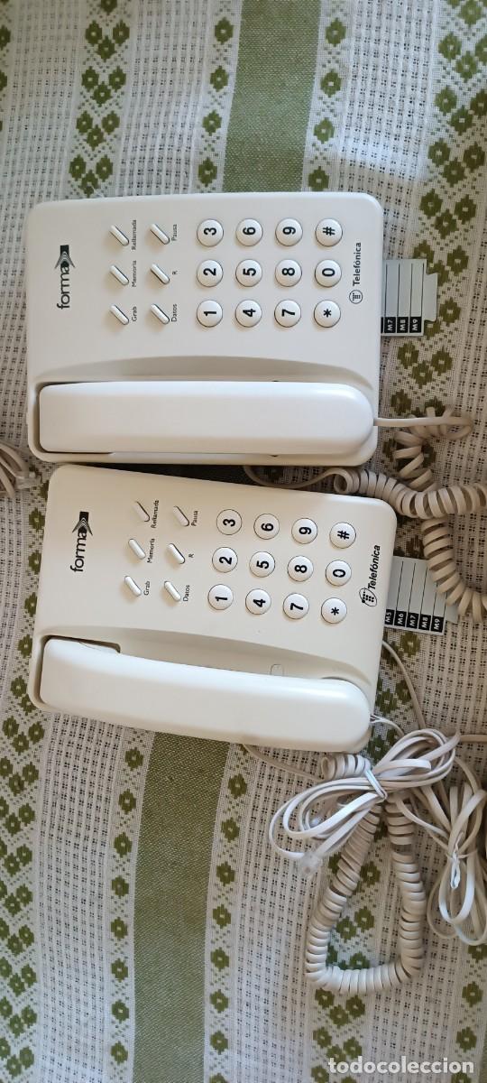 Tel&eacute;fonos: Lote tel&eacute;fonos modelo FORMA telef&oacute;nica - Foto 2