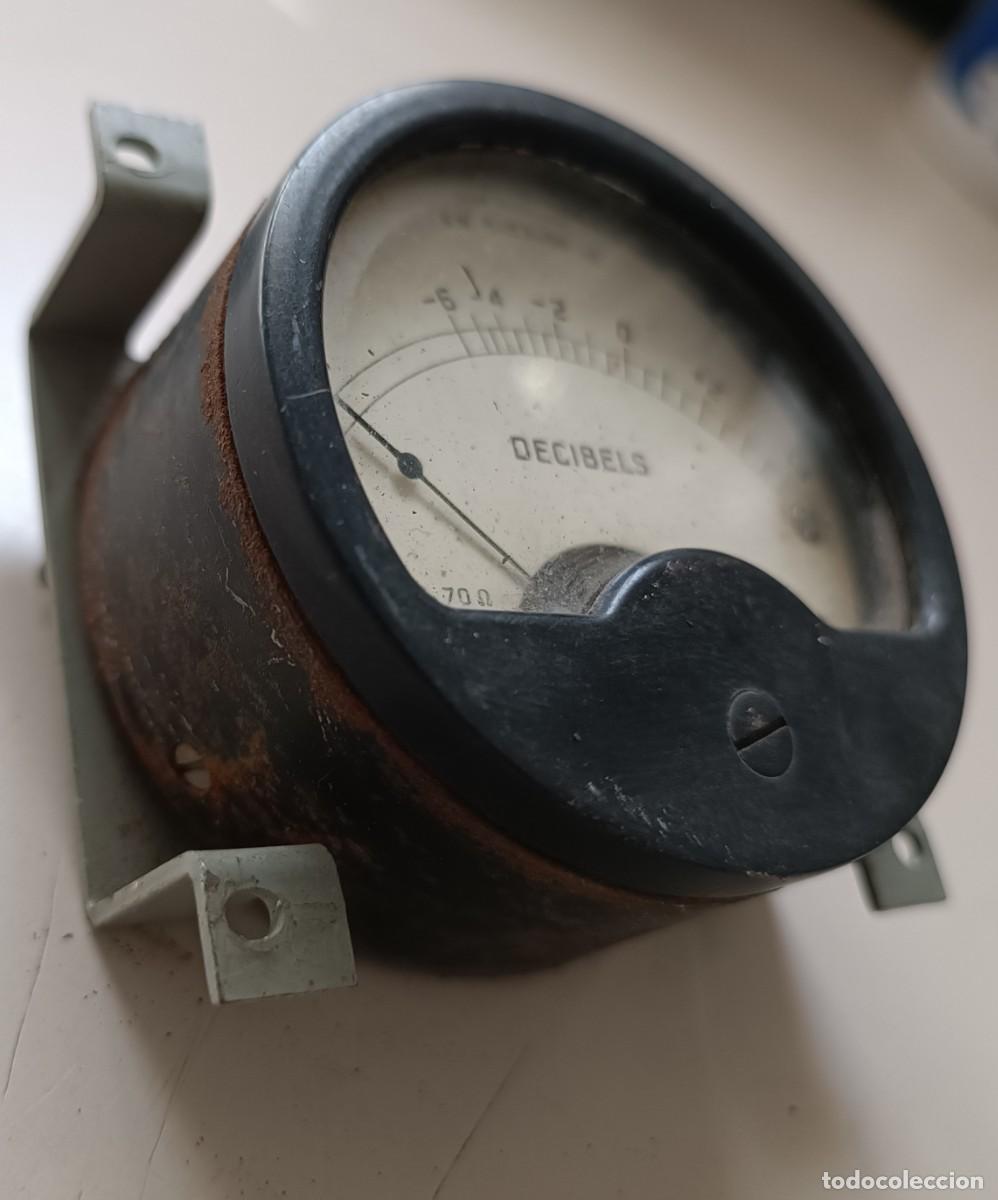 Antig&uuml;edades: Amperimetro antiguo - Decibels - Foto 3