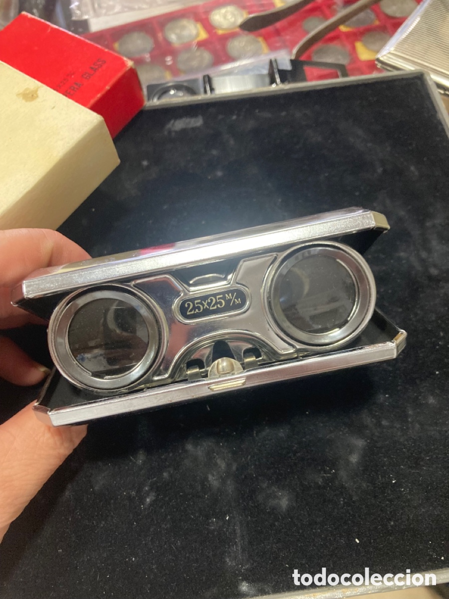 Antig&uuml;edades: Bonitos binoculares japoneses de bolsillo - Foto 3