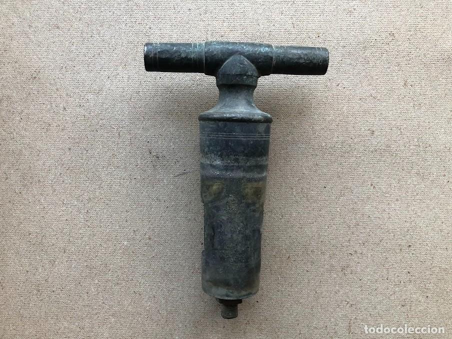 Antig&uuml;edades: Llave de paso bronce antigua bodega de vino / Sin pulir / - Foto 5