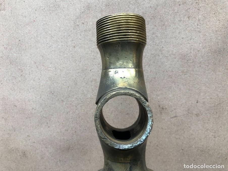 Antig&uuml;edades: Llave de paso bronce antigua bodega de vino / Pulida / - Foto 4